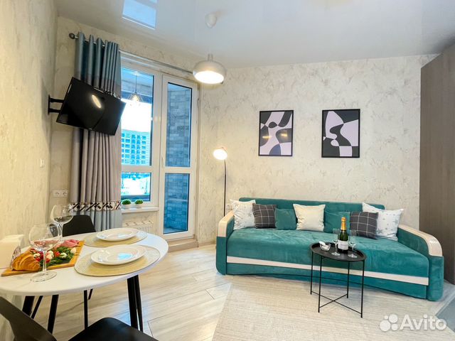 

Квартира-студия, 29 м², 1 кровать