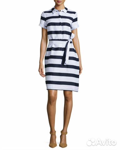 Платье в морском стиле от Neiman Marcus 42-44 р Платье в морском стиле от Neiman Marcus 42-44 р