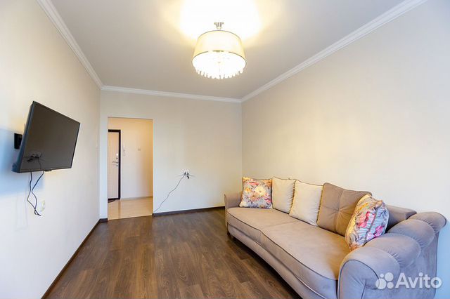 

1-к. квартира, 40 м², 2 кровати