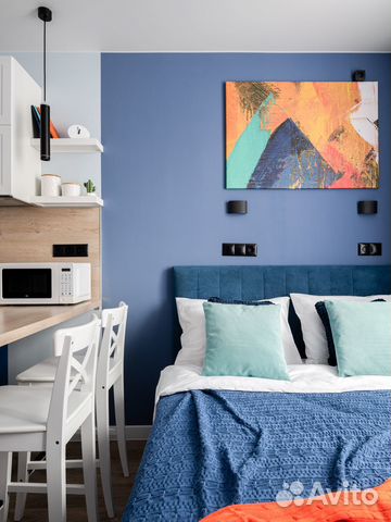 

Квартира-студия, 15 м², 1 кровать
