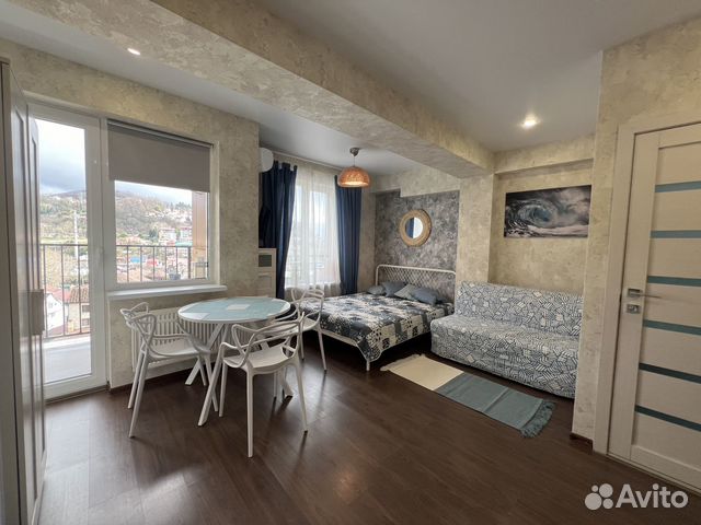

Квартира-студия, 28 м², 2 кровати