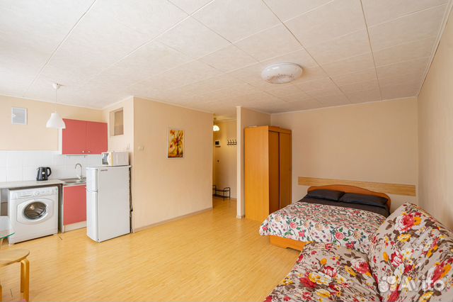

Квартира-студия, 32 м², 2 кровати