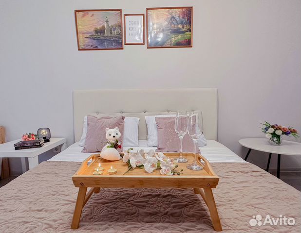 

1-к. квартира, 43 м², 2 кровати