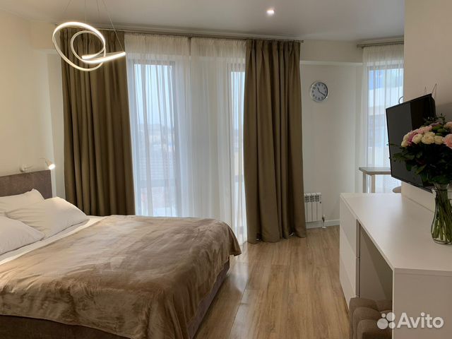 

Квартира-студия, 32 м², 1 кровать