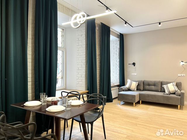

Квартира-студия, 60 м², 2 кровати