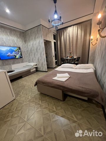 

Квартира-студия, 26 м², 2 кровати