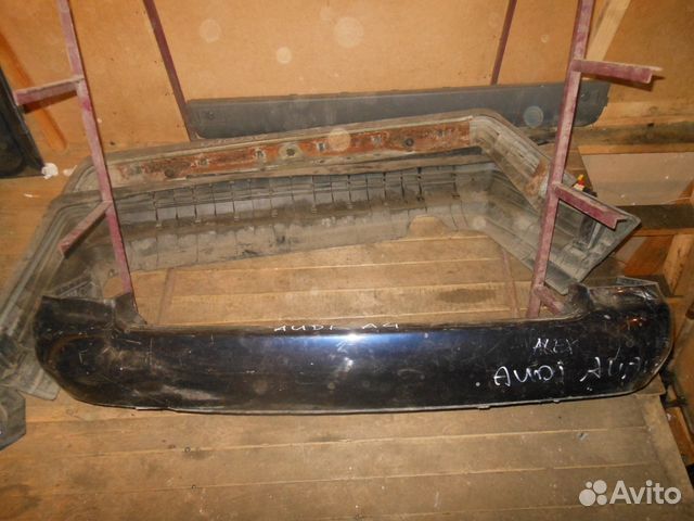 Бампер задний Ауди A-4 96-99 wagon