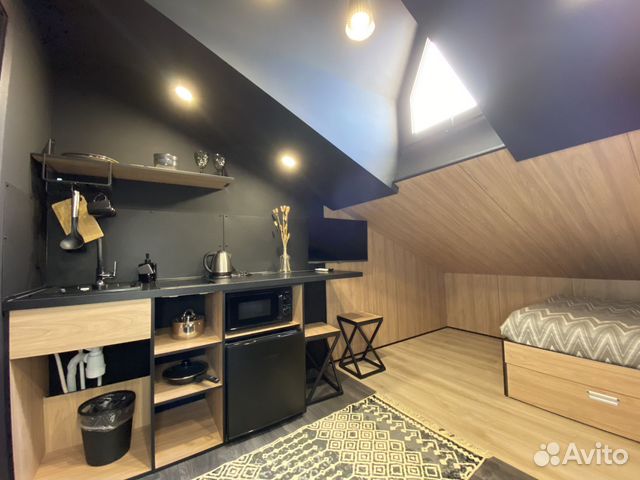 

Квартира-студия, 10 м², 1 кровать