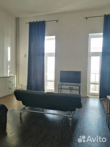 

Квартира-студия, 50 м², 3 кровати
