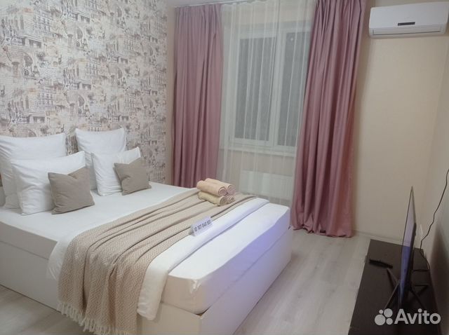 

1-к. квартира, 34 м², 2 кровати