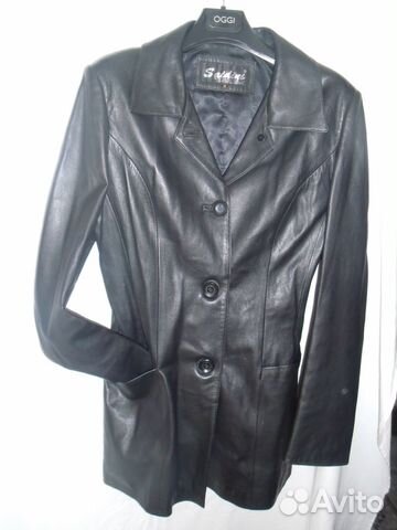 Пиджак кожаный р.44 Пиджак кожаный р.44