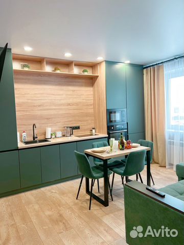 

1-к. квартира, 40 м², 2 кровати