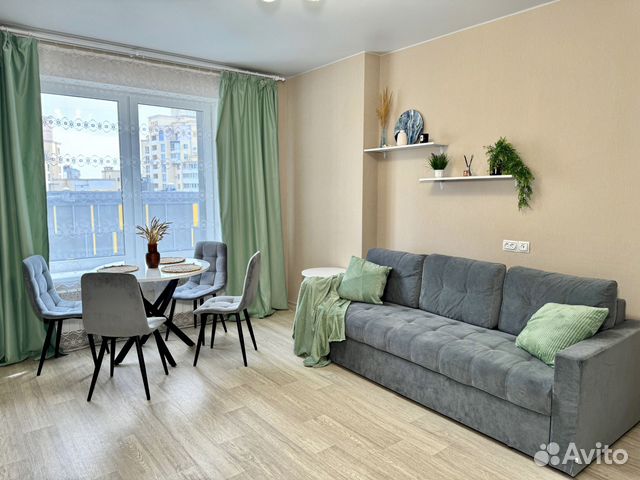 

2-к. квартира, 46 м², 2 кровати