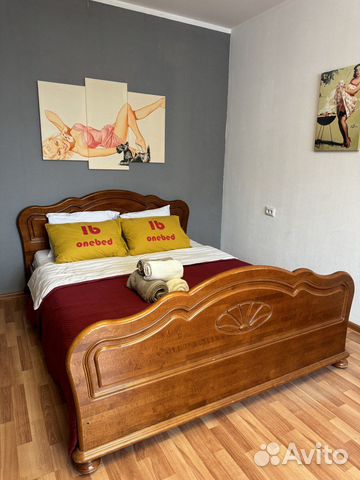 

1-к. квартира, 37 м², 2 кровати