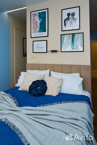 

Квартира-студия, 30 м², 2 кровати