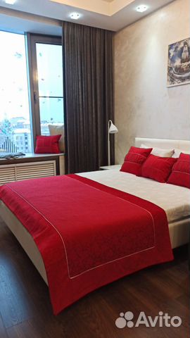 

1-к. квартира, 44 м², 3 кровати