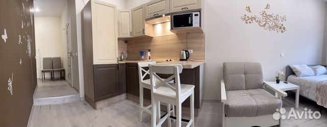 

Квартира-студия, 24 м², 2 кровати