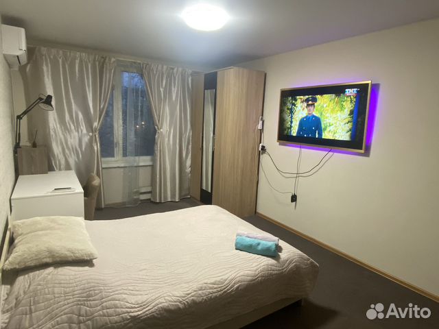 

1-к. квартира, 39 м², 2 кровати