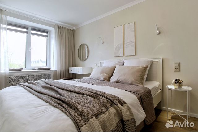 

2-к. квартира, 50 м², 2 кровати