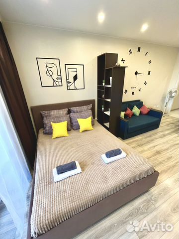 

Квартира-студия, 32,9 м², 2 кровати