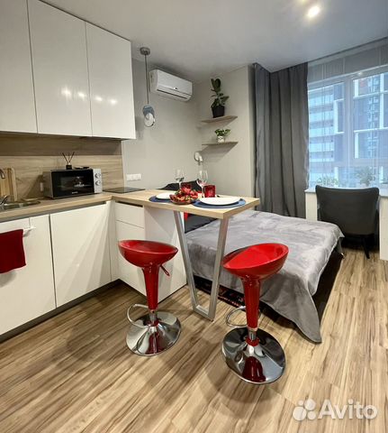 

Квартира-студия, 19 м², 1 кровать