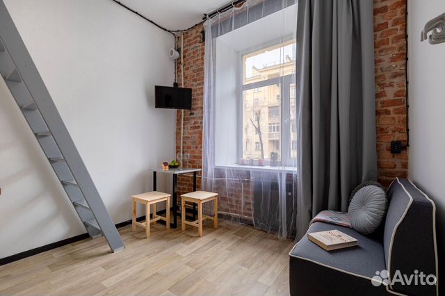 

Квартира-студия, 14 м², 1 кровать