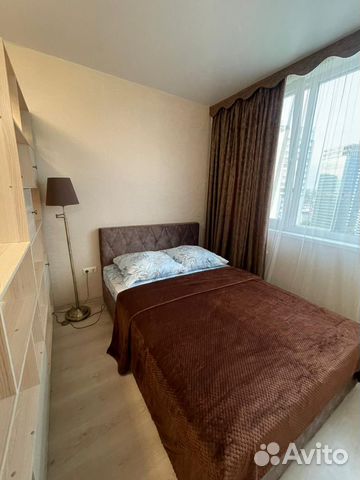 

Квартира-студия, 35 м², 2 кровати