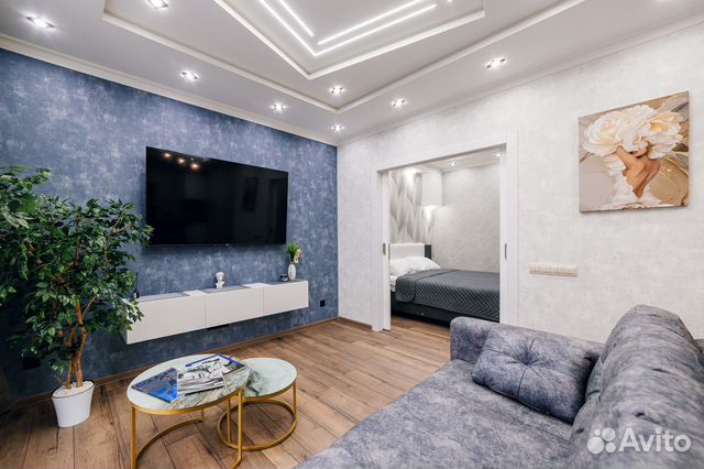 

Квартира-студия, 40 м², 2 кровати