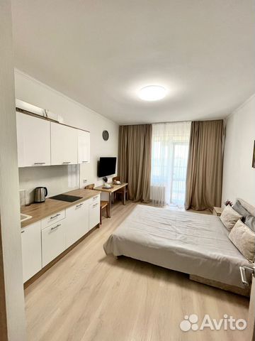 

Квартира-студия, 25 м², 1 кровать
