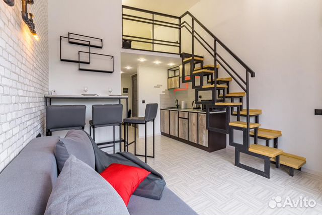 

Квартира-студия, 21 м², 2 кровати