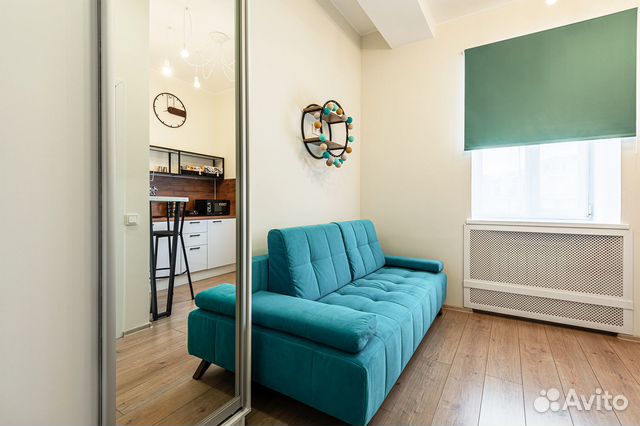 

Квартира-студия, 18 м², 1 кровать