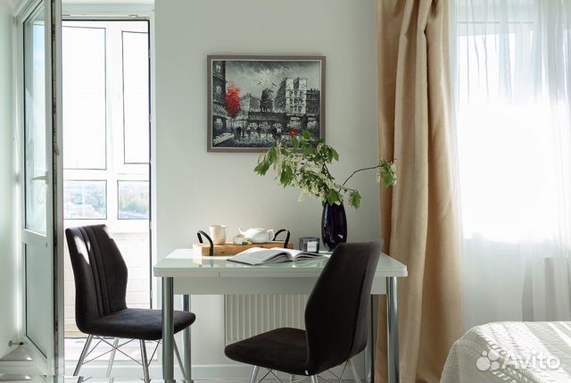

Квартира-студия, 27 м², 2 кровати
