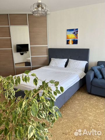 

Квартира-студия, 32 м², 2 кровати