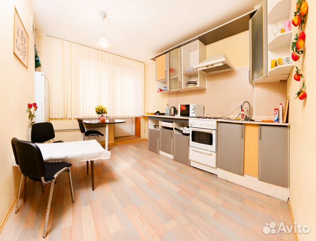 

1-к. квартира, 45 м², 2 кровати