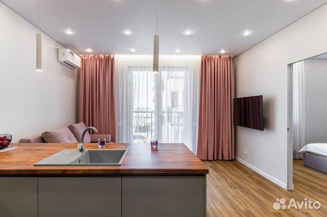 

1-к. квартира, 50 м², 2 кровати