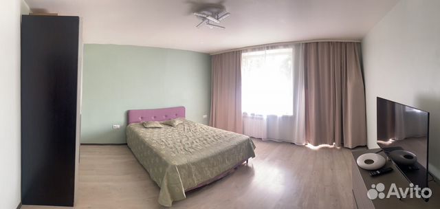 

1-к. квартира, 46 м², 2 кровати