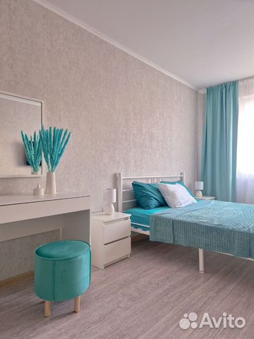 

1-к. квартира, 40 м², 2 кровати