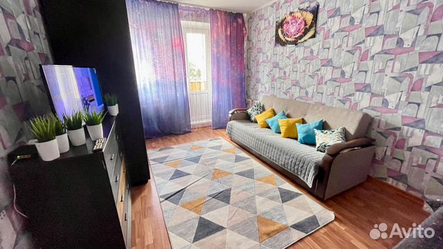 

1-к. квартира, 38 м², 2 кровати