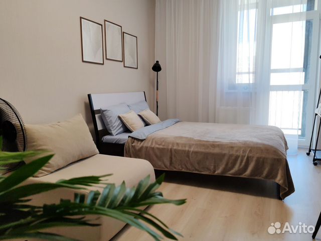

Квартира-студия, 28 м², 2 кровати