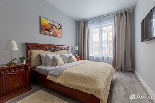 

1-к. квартира, 50 м², 2 кровати