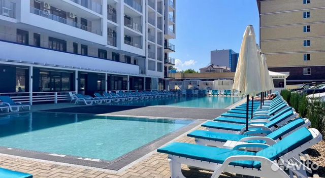 

Квартира-студия, 35 м², 2 кровати