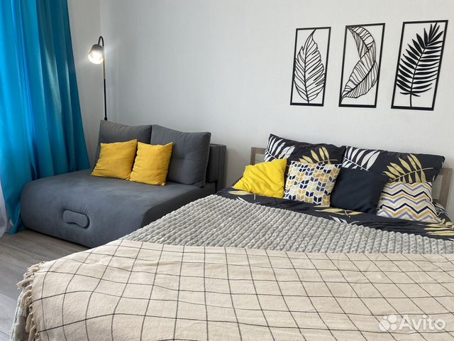

Квартира-студия, 28 м², 2 кровати