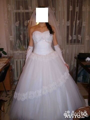 Новое свадебное платье