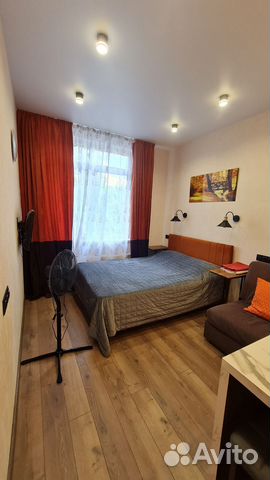 

Квартира-студия, 25 м², 2 кровати