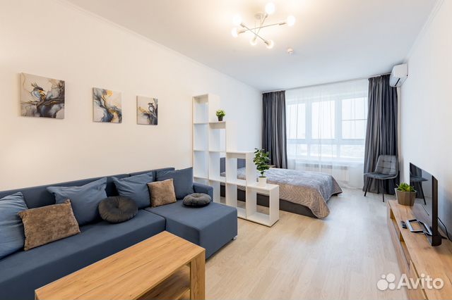 

1-к. квартира, 41 м², 2 кровати