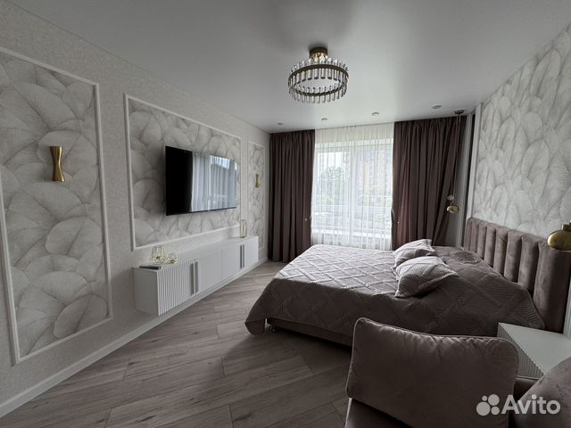 

1-к. квартира, 38 м², 2 кровати