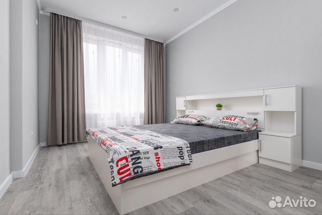 

1-к. квартира, 40 м², 2 кровати