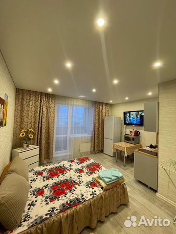 

Квартира-студия, 25 м², 3 кровати