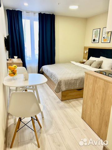 

Квартира-студия, 20 м², 3 кровати