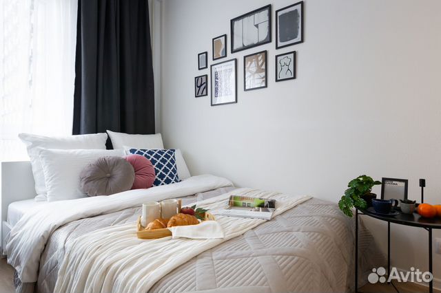 

Квартира-студия, 25 м², 2 кровати